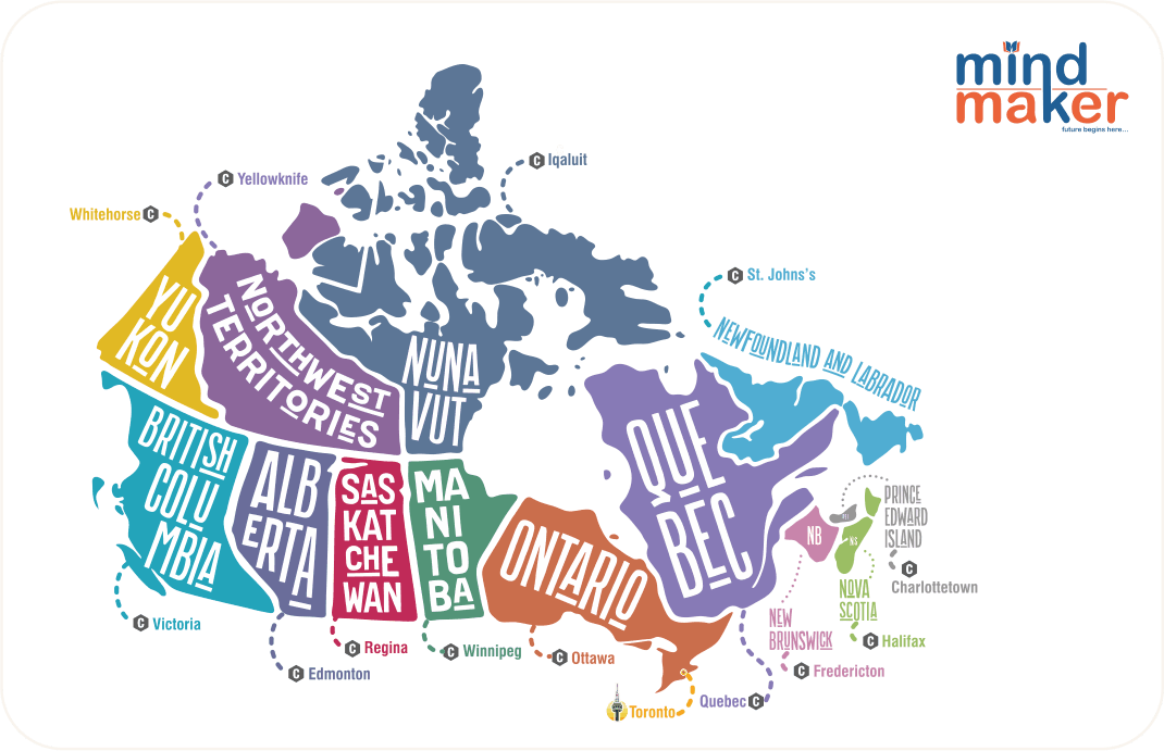 canada - map